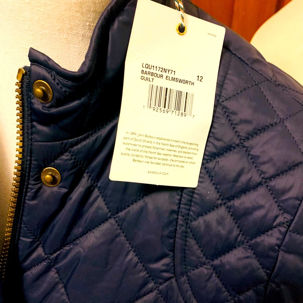 Barbour Jacket with tags UK12 fits a US8